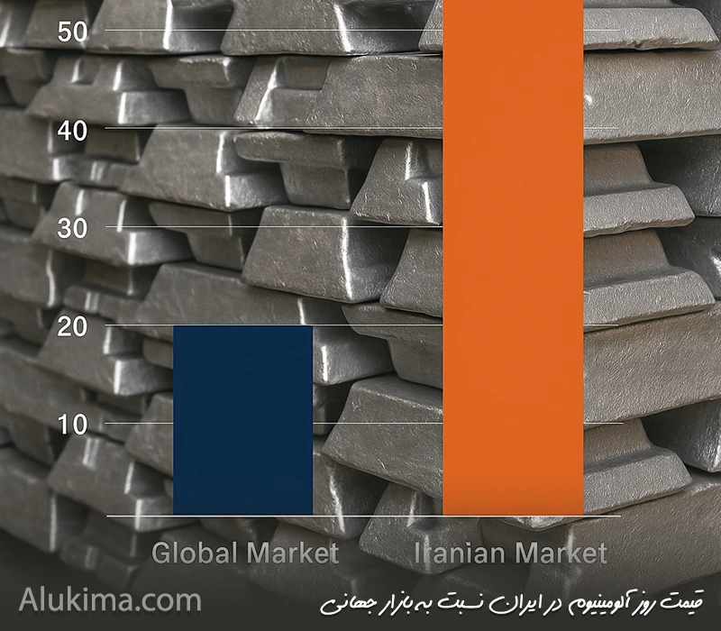 قیمت آلومینیوم در ایران؛ دلایل گرانی نسبت به بازار جهانی