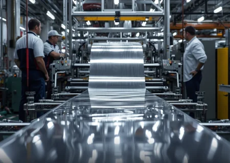 فرایند تولید فویل آلومینیوم: از شمش تا رول نهایی