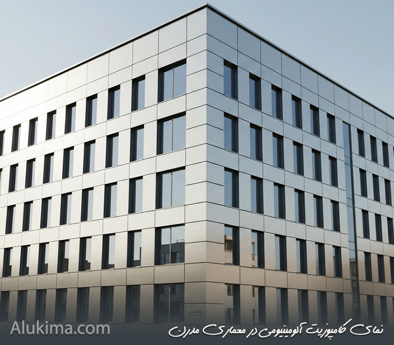 مزایا و ساختار نمای کامپوزیت آلومینیومی در معماری مدرن
