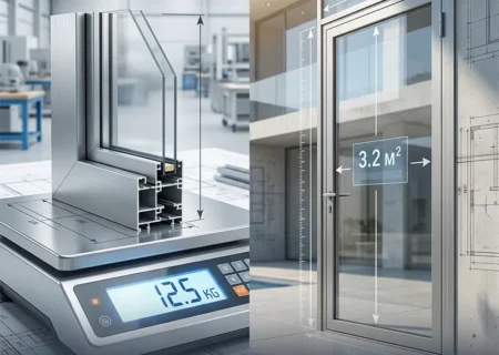 قیمت درب آلومینیومی کیلویی یا متری؟ راهنمای خرید ۱۴۰۴